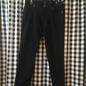 H&M women's black slim fit 34 jeans